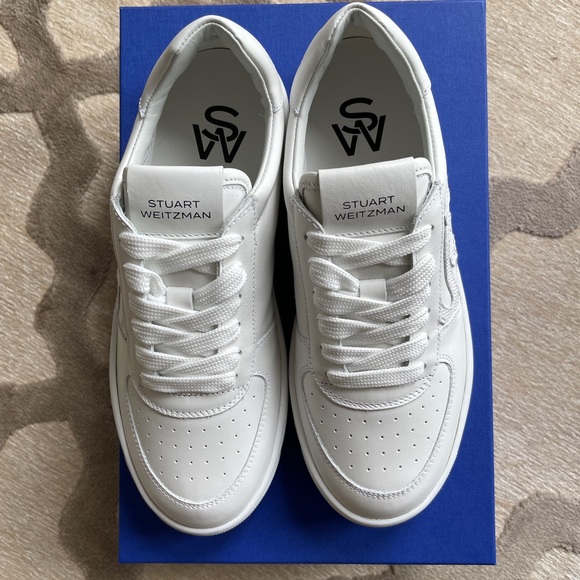 【SW】Brand new leather sneaker Size 7(37) - Picture 4 of 8